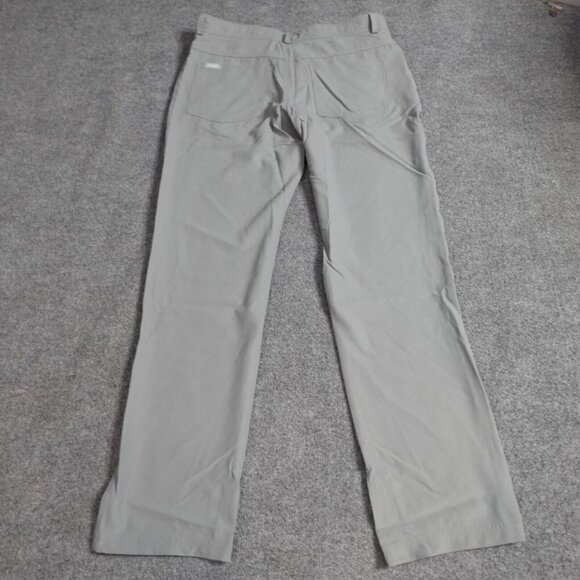 Straight Down Mens Pants 34 x 32 Gray Solid Chino Performance Golf NEW - Picture 9 of 9